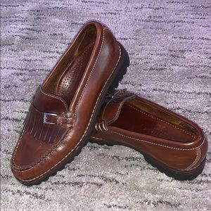 brown cole haan loafers